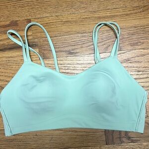 Like a cloud light green strappy bra